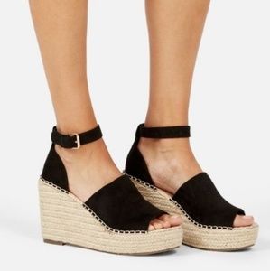 JustFab Macey Espadrille Wedge